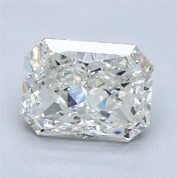 2.12ct J SI2 Rare Carat Ideal Cut Radiant Diamond