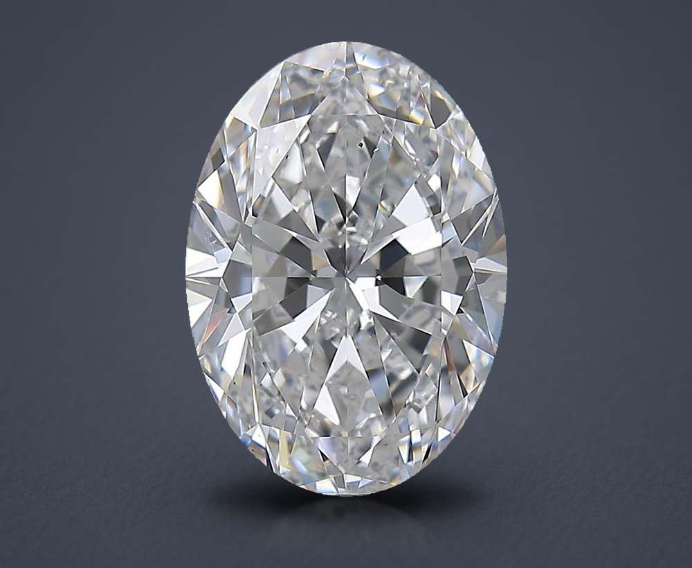 4.00 Carat Oval Natural Diamond