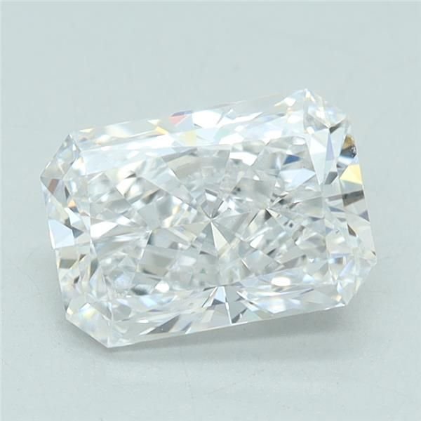 1.07ct D VS2 Rare Carat Ideal Cut Radiant Lab Grown Diamond