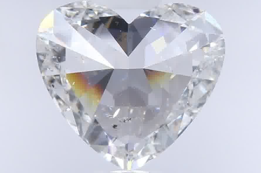 1.15ct H SI2 Good Cut Heart Diamond