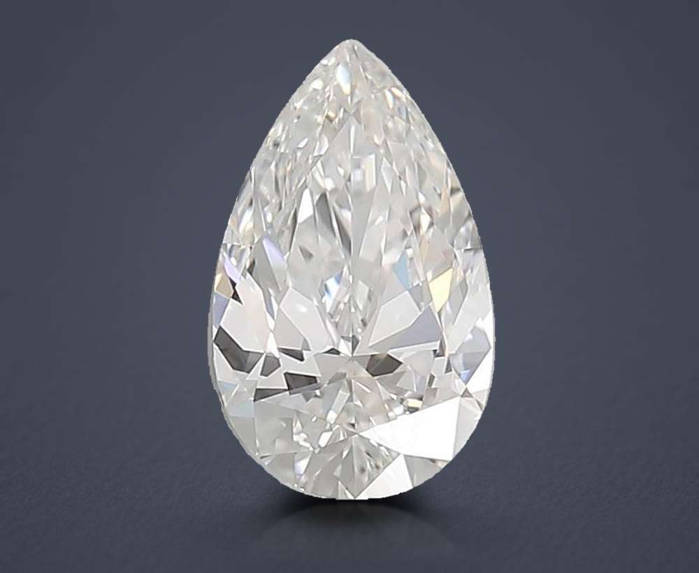 1.55 Carat Pear Lab Diamond