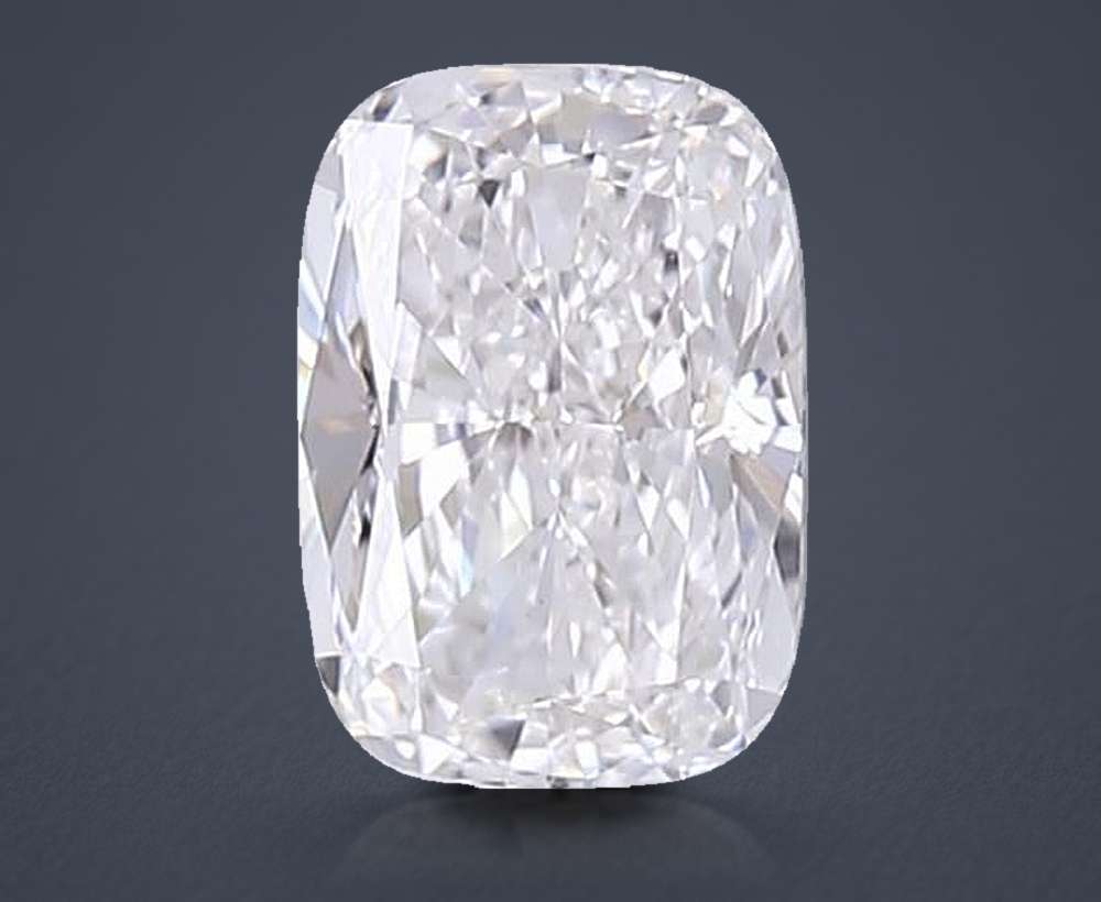 1.62 Carat Cushion Lab Diamond