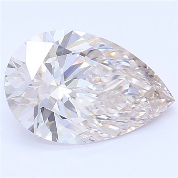 0.71ct I VVS1 Rare Carat Ideal Cut Pear Lab Grown Diamond