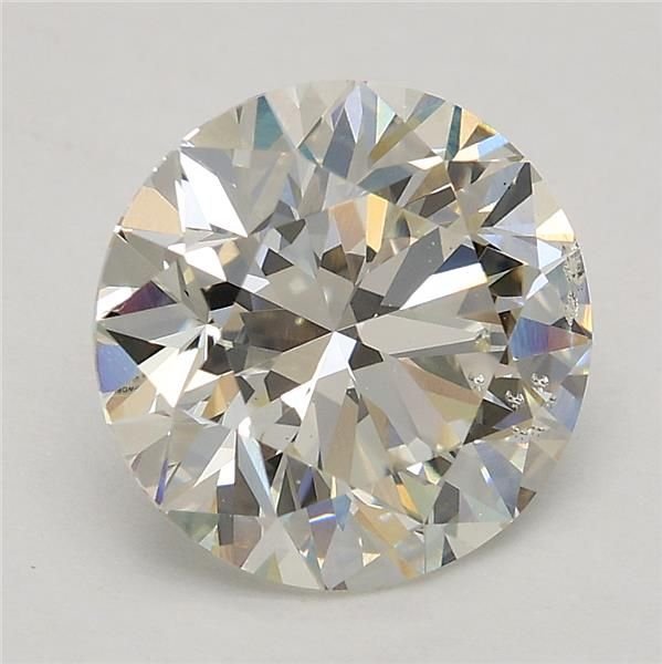 2.08ct K SI1 Excellent Cut Round Lab Grown Diamond