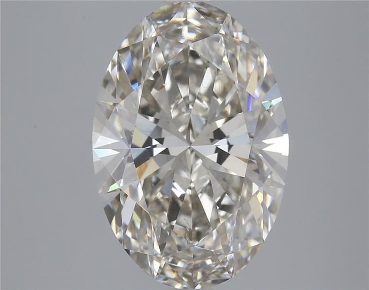 4.12ct J VS1 Rare Carat Ideal Cut Oval Lab Grown Diamond