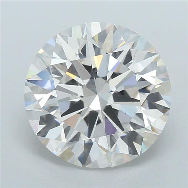 6.51ct F VS1 Rare Carat Ideal Cut Round Lab Grown Diamond