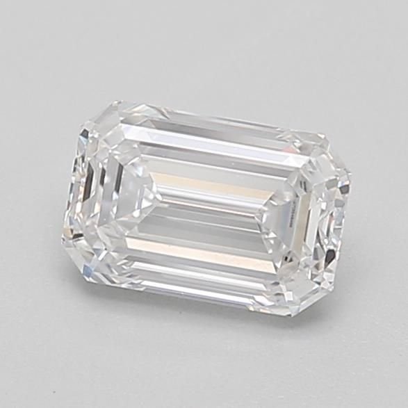0.88ct D VVS2 Rare Carat Ideal Cut Emerald Lab Grown Diamond