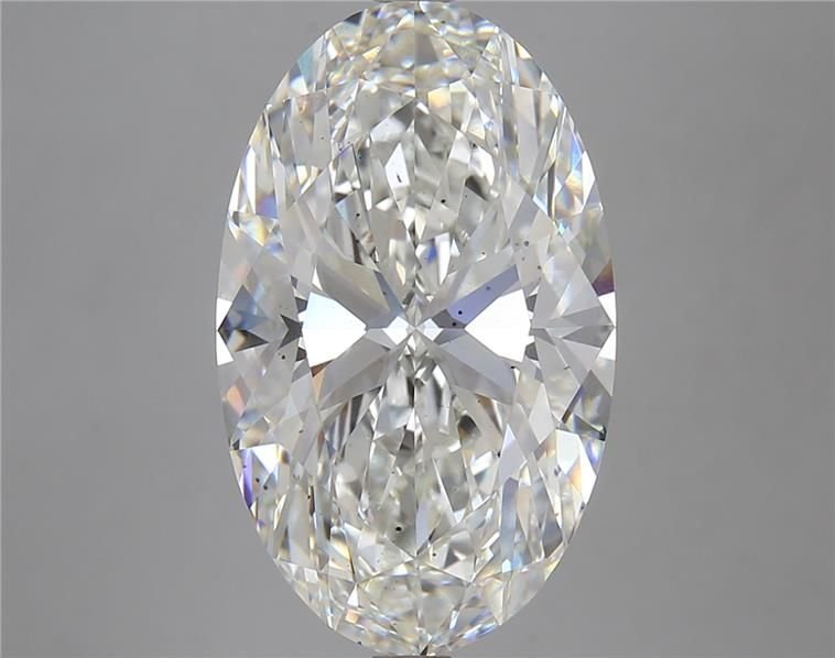 8.06ct G VS2 Rare Carat Ideal Cut Oval Lab Grown Diamond