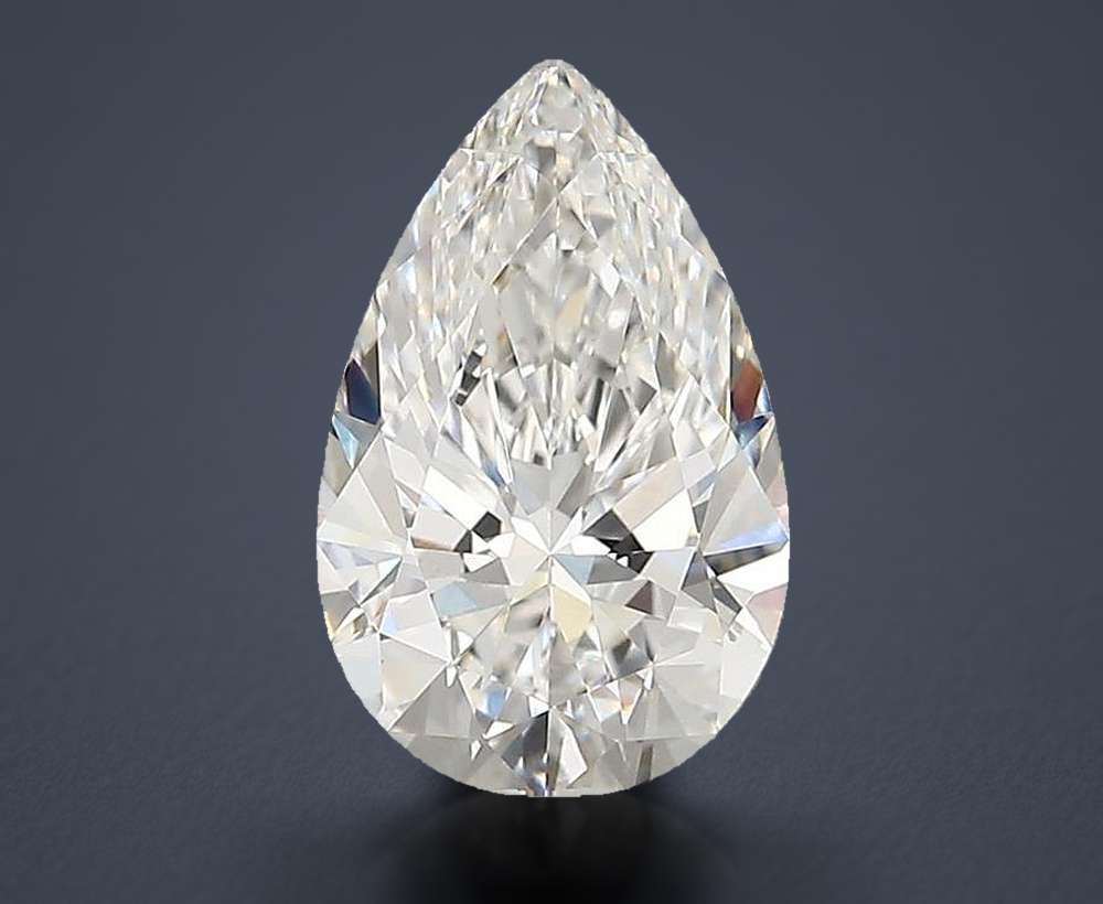 1.83 Carat Pear Lab Diamond