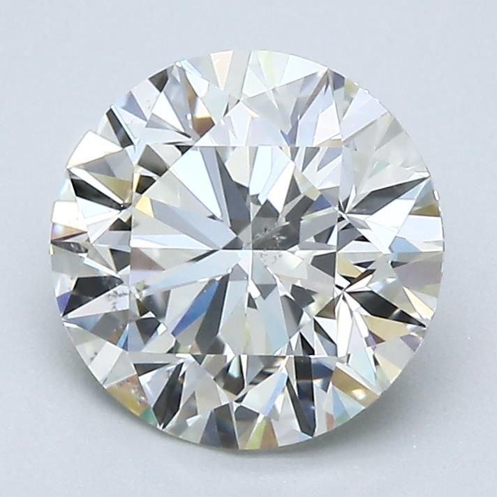 2.01ct K SI1 Excellent Cut Round Diamond
