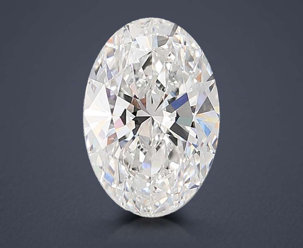 7.06 Carat Oval Lab Diamond