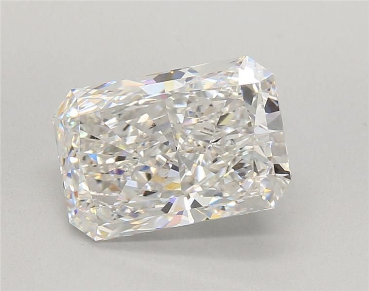 3.52ct F VS1 Rare Carat Ideal Cut Radiant Lab Grown Diamond