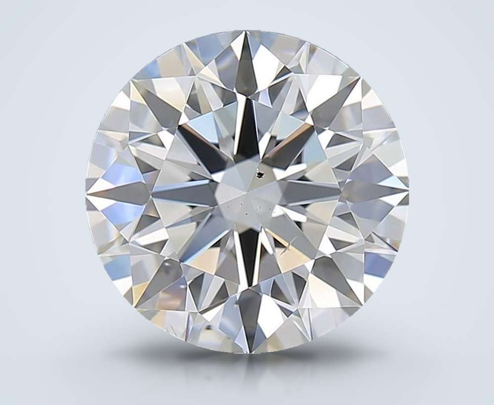 2.71 Carat Round Natural Diamond