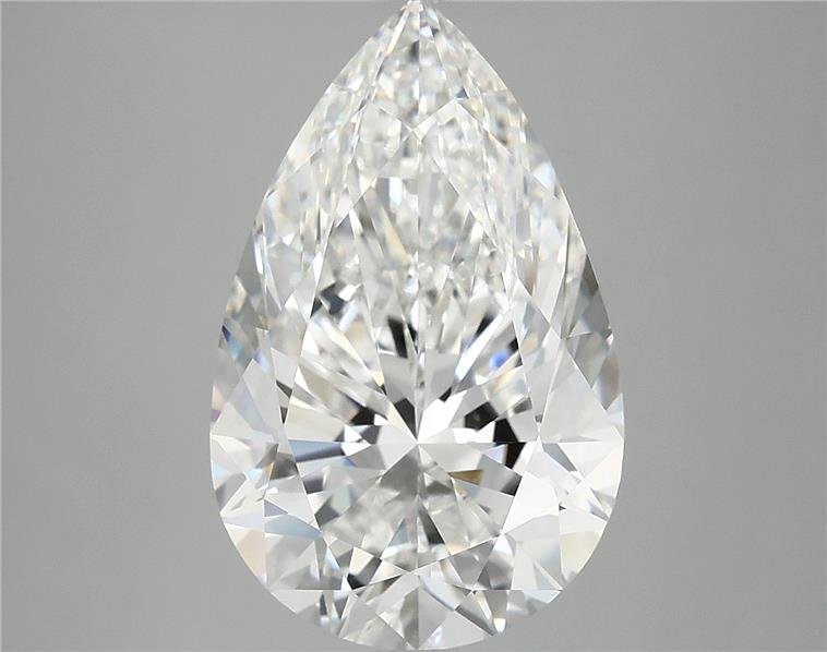 5.37 Carat Pear Lab Diamond