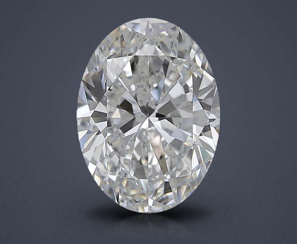 1.69 Carat Oval Natural Diamond