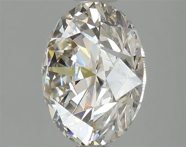 3.14ct H VS1 Rare Carat Ideal Cut Round Lab Grown Diamond