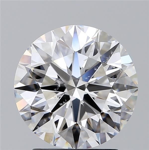 2.34ct E SI2 Rare Carat Ideal Cut Round Diamond