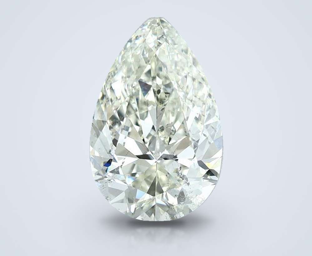 2.03 Carat Pear Natural Diamond