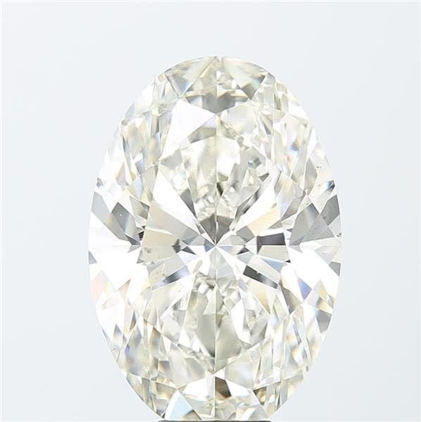 12.18ct H VS2 Very Good Cut Oval Lab Grown Diamond