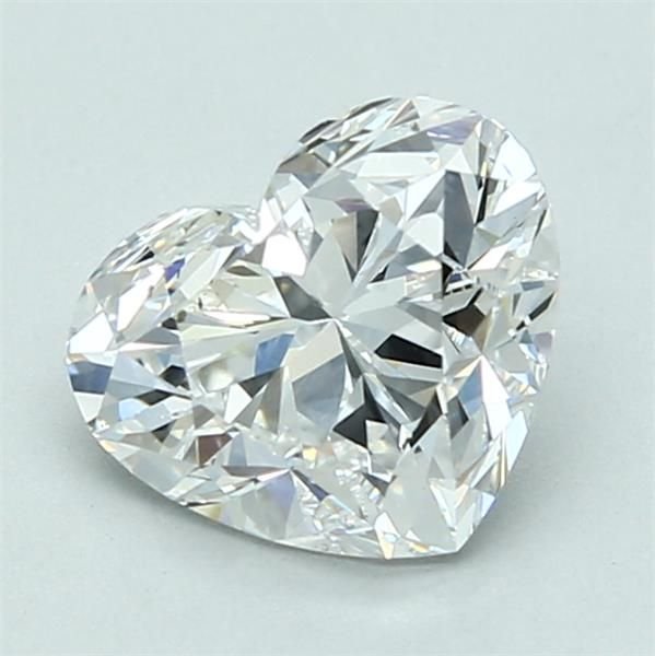 1.80ct E SI1 Rare Carat Ideal Cut Heart Diamond