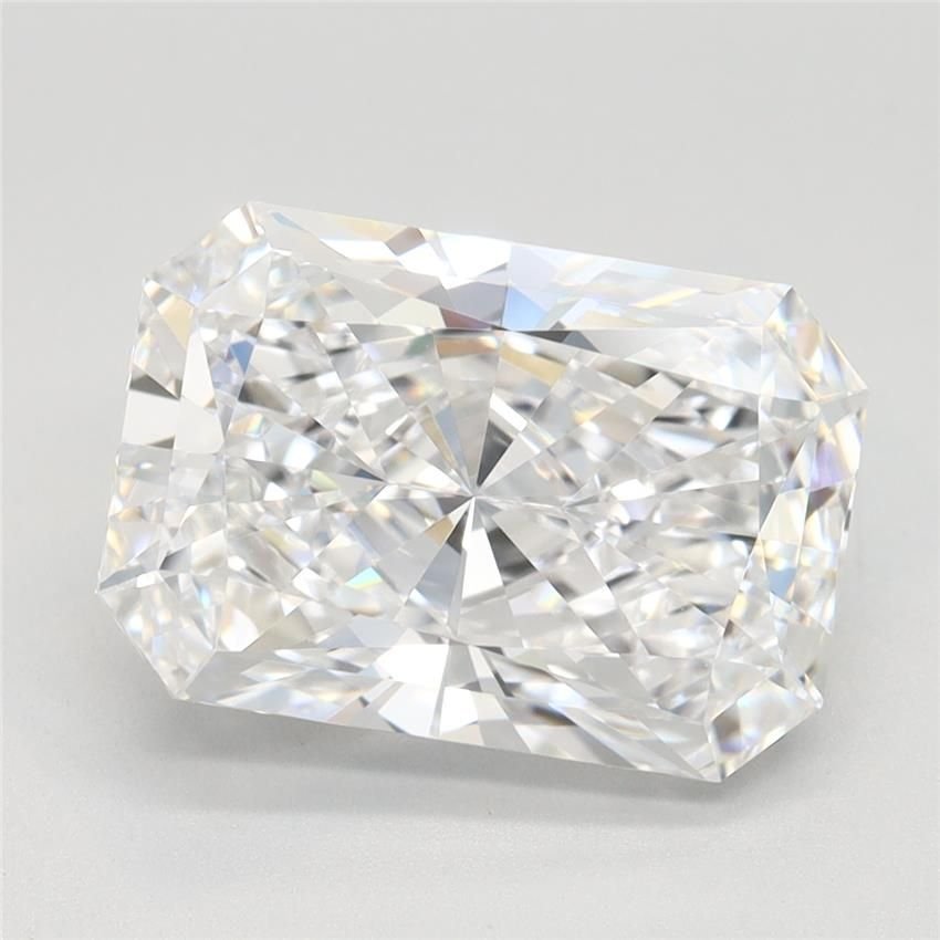 4.13ct D VVS2 Rare Carat Ideal Cut Radiant Lab Grown Diamond