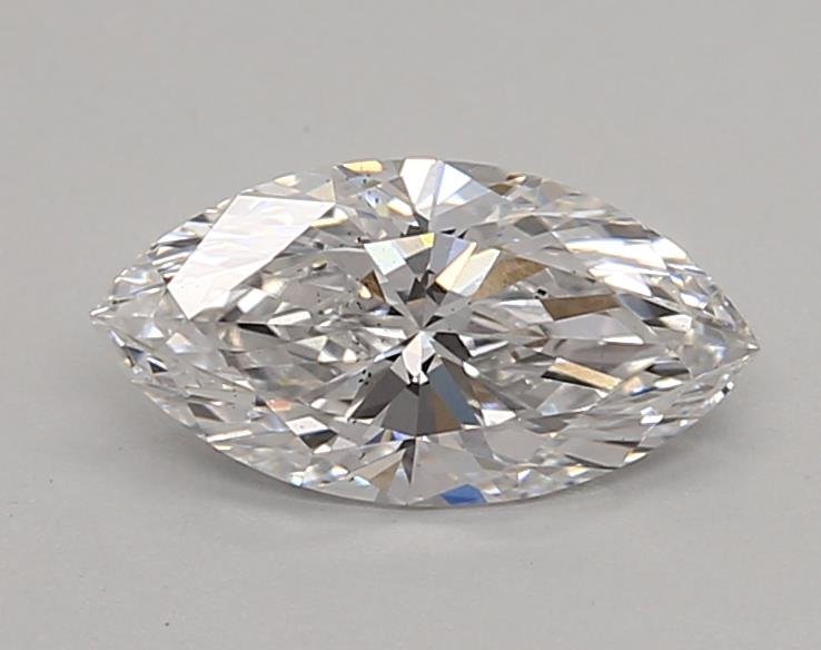 0.88ct D SI1 Rare Carat Ideal Cut Marquise Lab Grown Diamond
