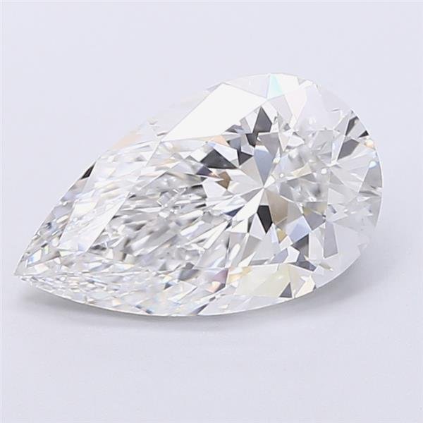 3.07 Carat Pear Lab Diamond