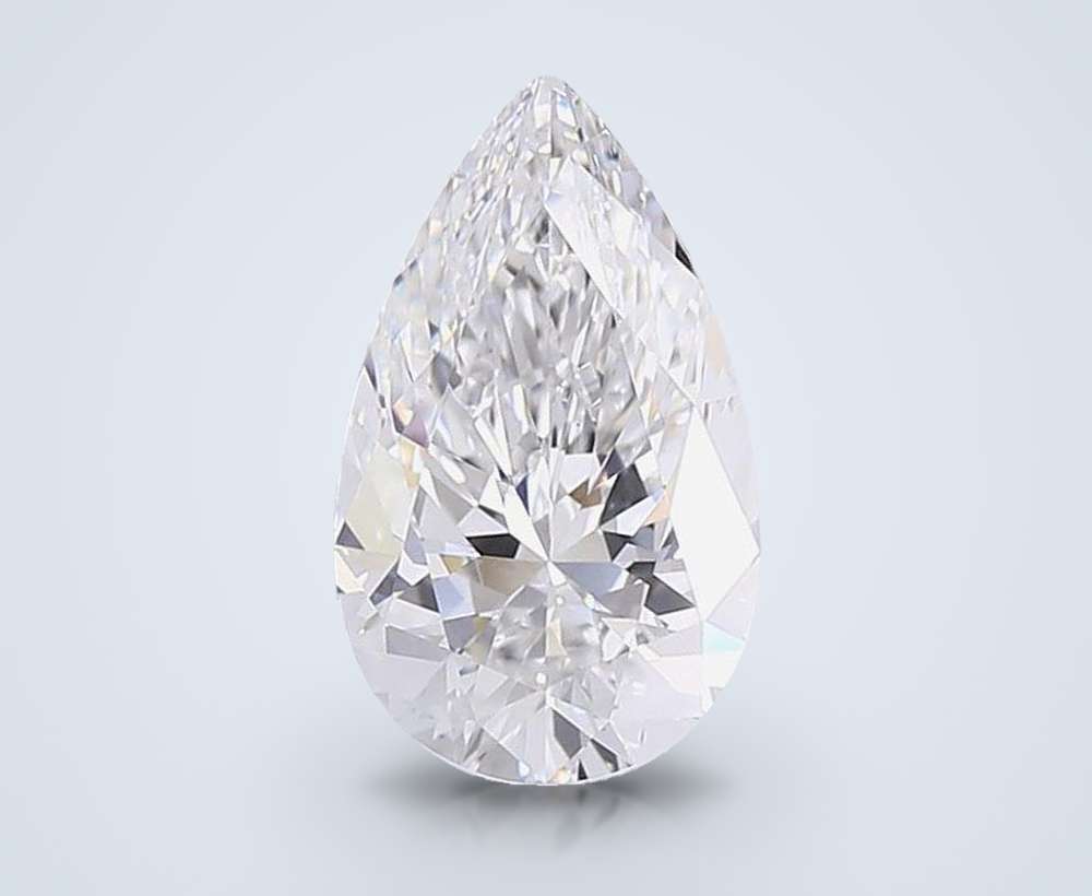 3.07 Carat Pear Lab Diamond