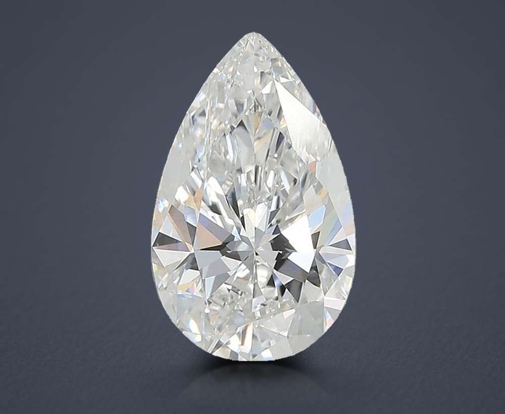 3.00 Carat Pear Lab Diamond