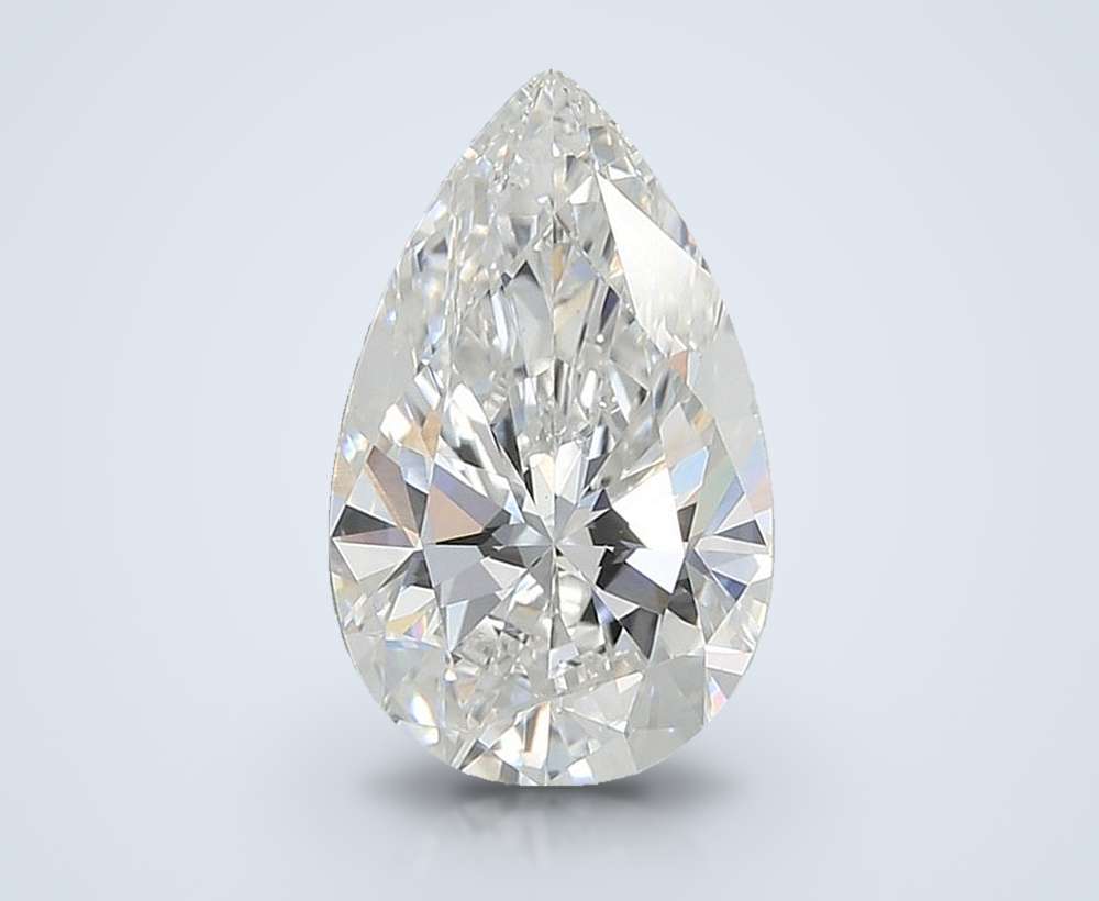 3.00 Carat Pear Lab Diamond