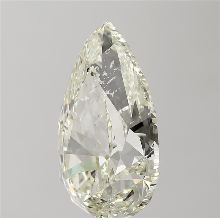 10.01ct K SI1 Very Good Cut Pear Diamond