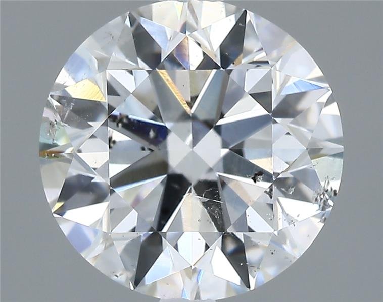 2.10ct D SI2 Rare Carat Ideal Cut Round Diamond