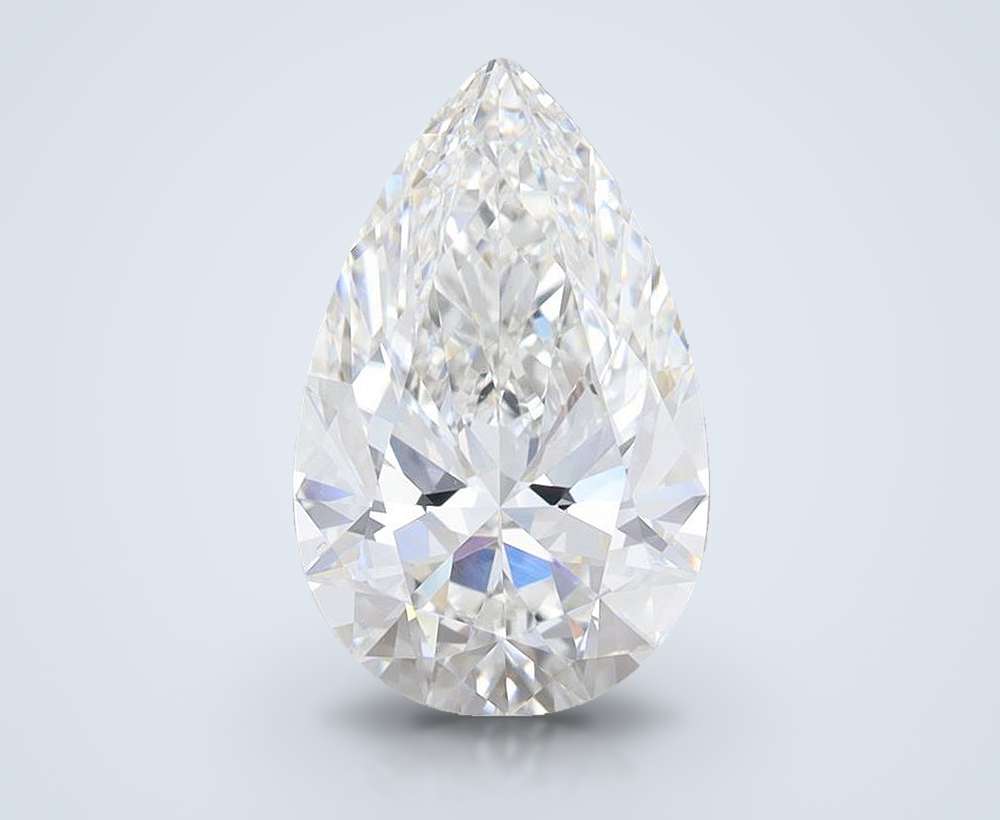 3.71 Carat Pear Lab Diamond