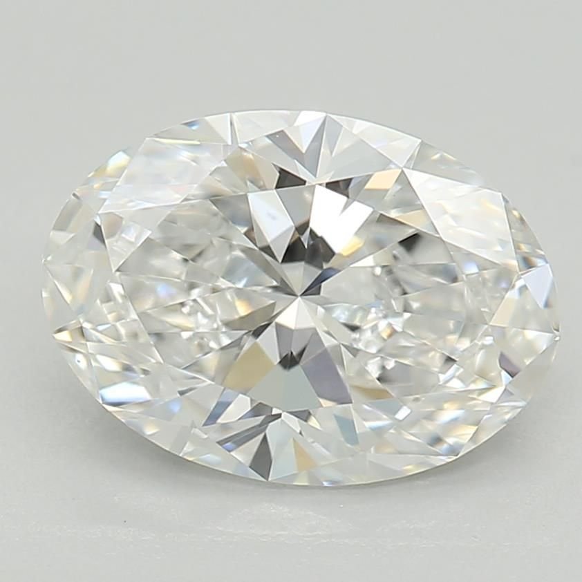 1.06ct D VS1 Rare Carat Ideal Cut Oval Lab Grown Diamond