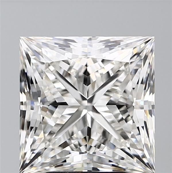 6.05ct G VS1 Rare Carat Ideal Cut Princess Lab Grown Diamond