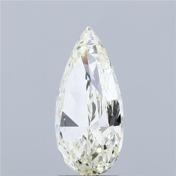 3.73ct K VVS2 Rare Carat Ideal Cut Pear Diamond