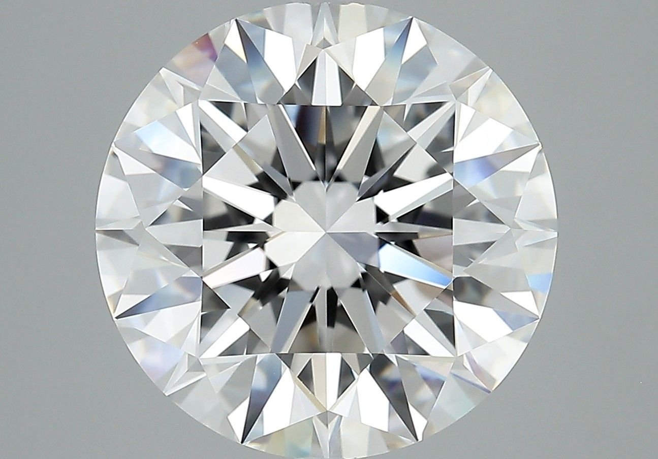 8.51ct E VVS1 Rare Carat Ideal Cut Round Diamond