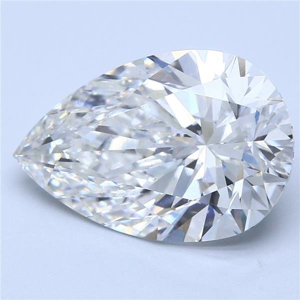 9.18ct G VS1 Rare Carat Ideal Cut Pear Lab Grown Diamond