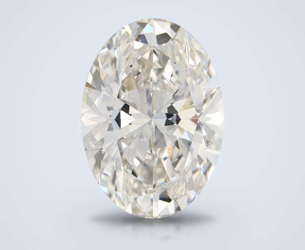 8.79 Carat Oval Lab Diamond