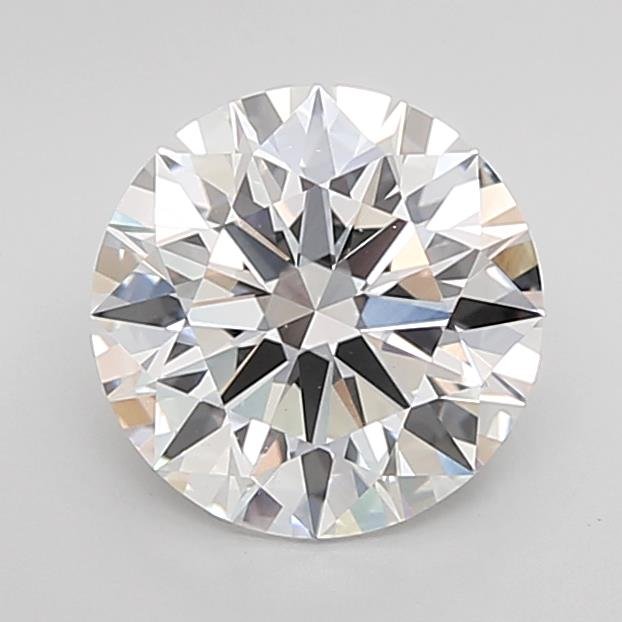 2.53ct D VS1 Rare Carat Ideal Cut Round Lab Grown Diamond