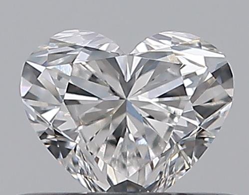 0.41ct F SI1 Rare Carat Ideal Cut Heart Diamond
