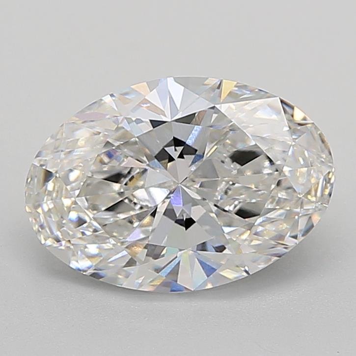 2.92ct F VVS2 Rare Carat Ideal Cut Oval Lab Grown Diamond