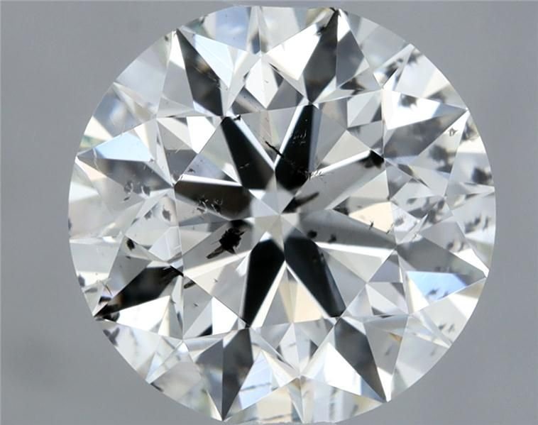 1.07ct I SI2 Rare Carat Ideal Cut Round Diamond