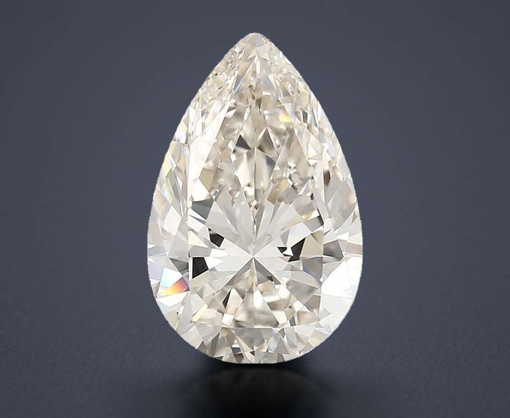 3.01 Carat Pear Natural Diamond