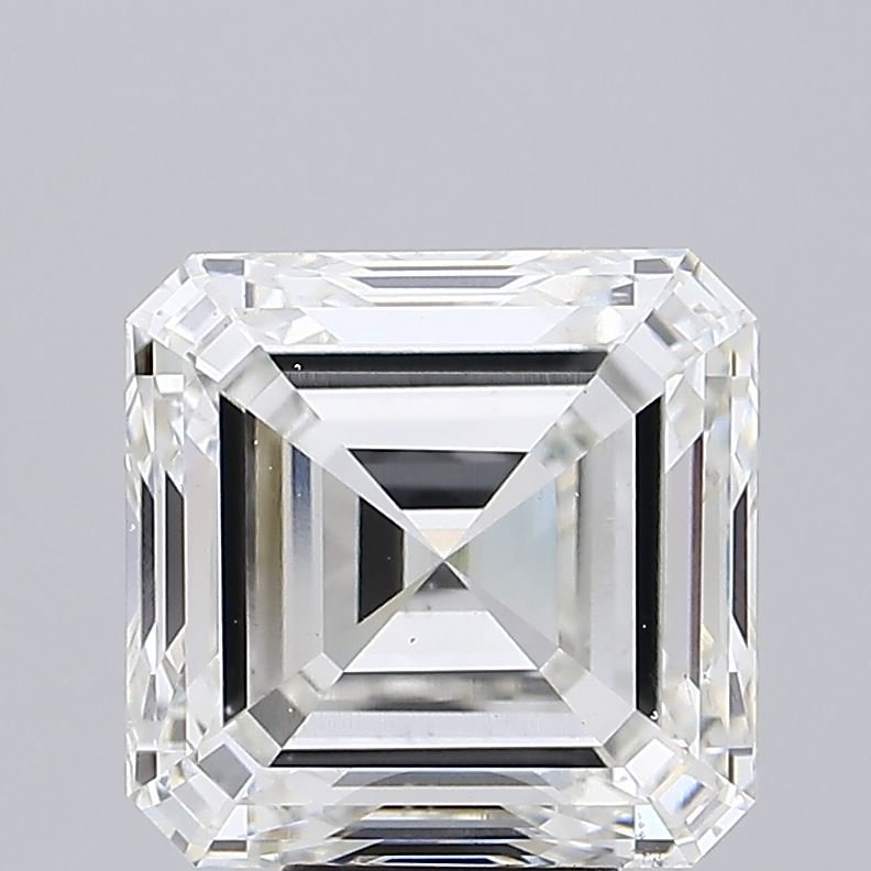 8.37ct H VS2 Very Good Cut Asscher Lab Grown Diamond