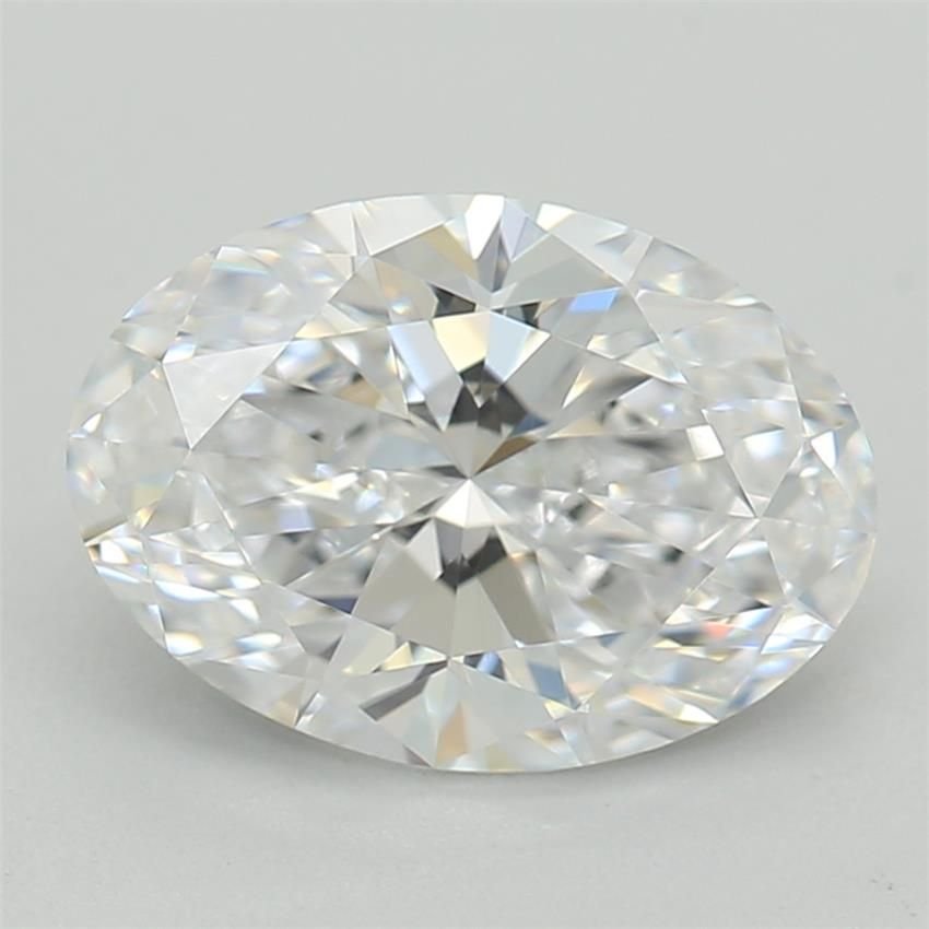 1.24ct D VS1 Rare Carat Ideal Cut Oval Lab Grown Diamond