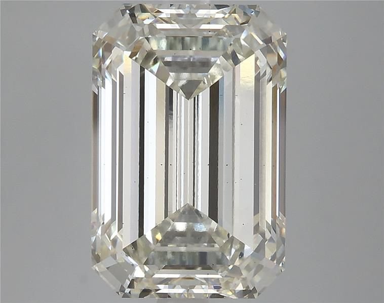 6.86ct J VS2 Rare Carat Ideal Cut Emerald Lab Grown Diamond