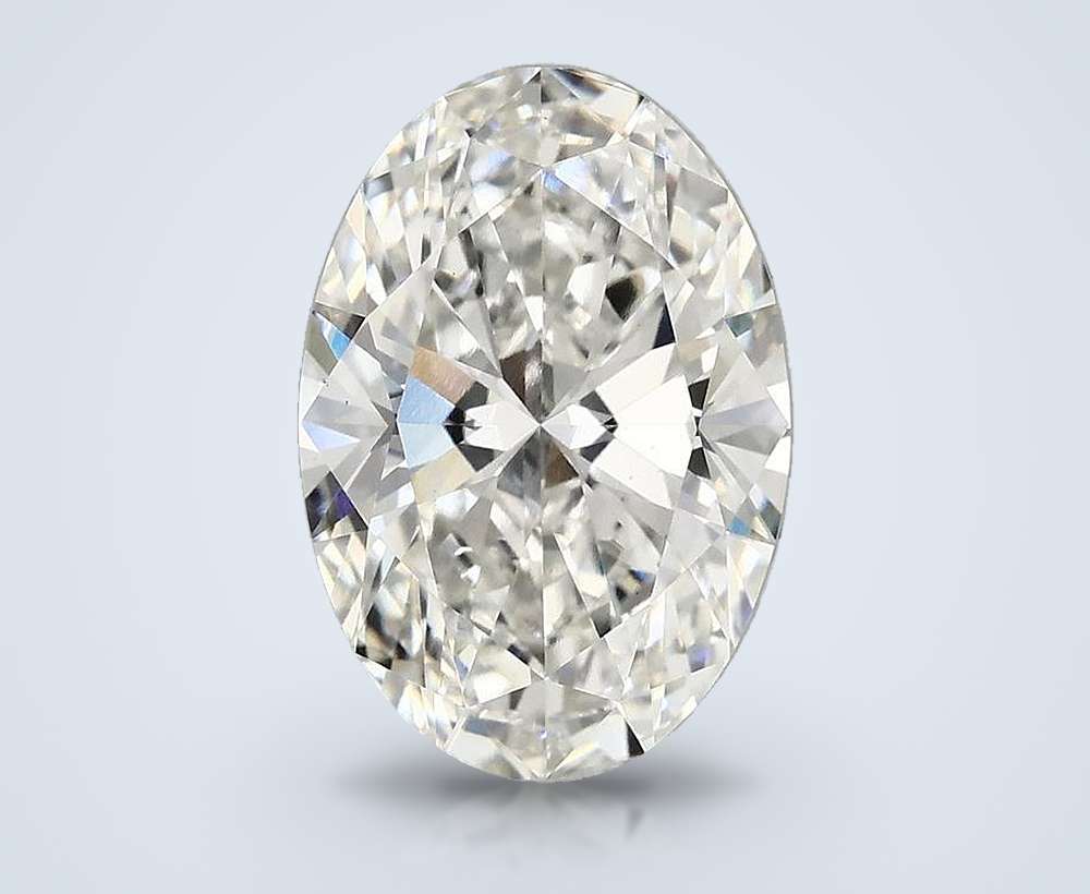 4.10 Carat Oval Lab Diamond