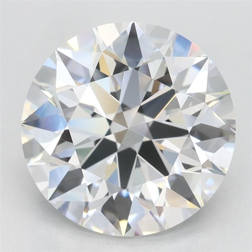 3.64ct E VVS2 Rare Carat Ideal Cut Round Lab Grown Diamond