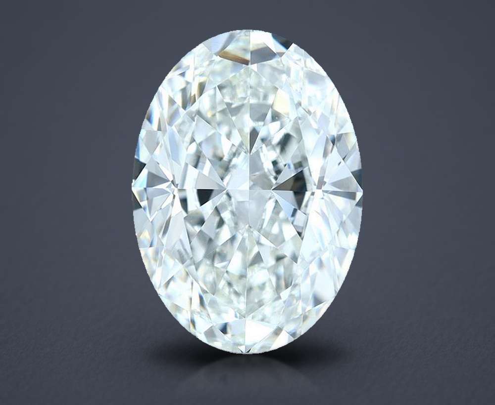 4.02 Carat Oval Natural Diamond